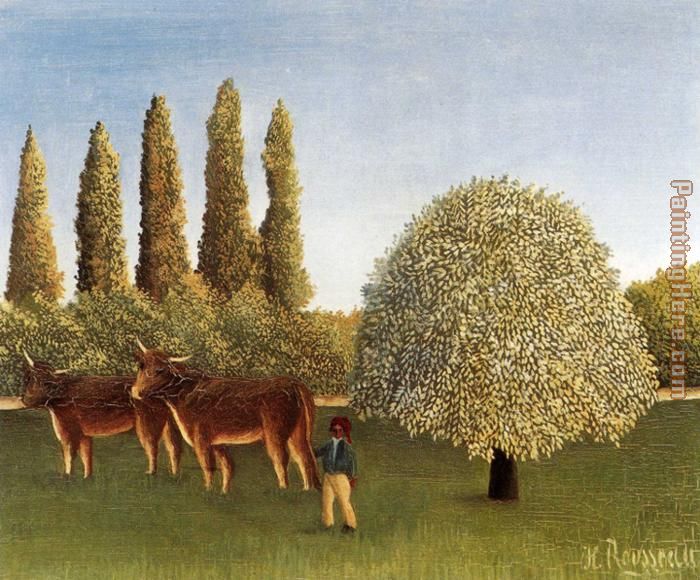 Henri Rousseau The Pasture